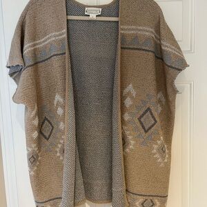 Love Riche Tan Knit Cardigan Sz. S
